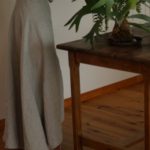 リネン・マキシラップスカート