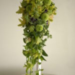 和装の花嫁様のブーケ キャスケードスタイル ¥40,000~